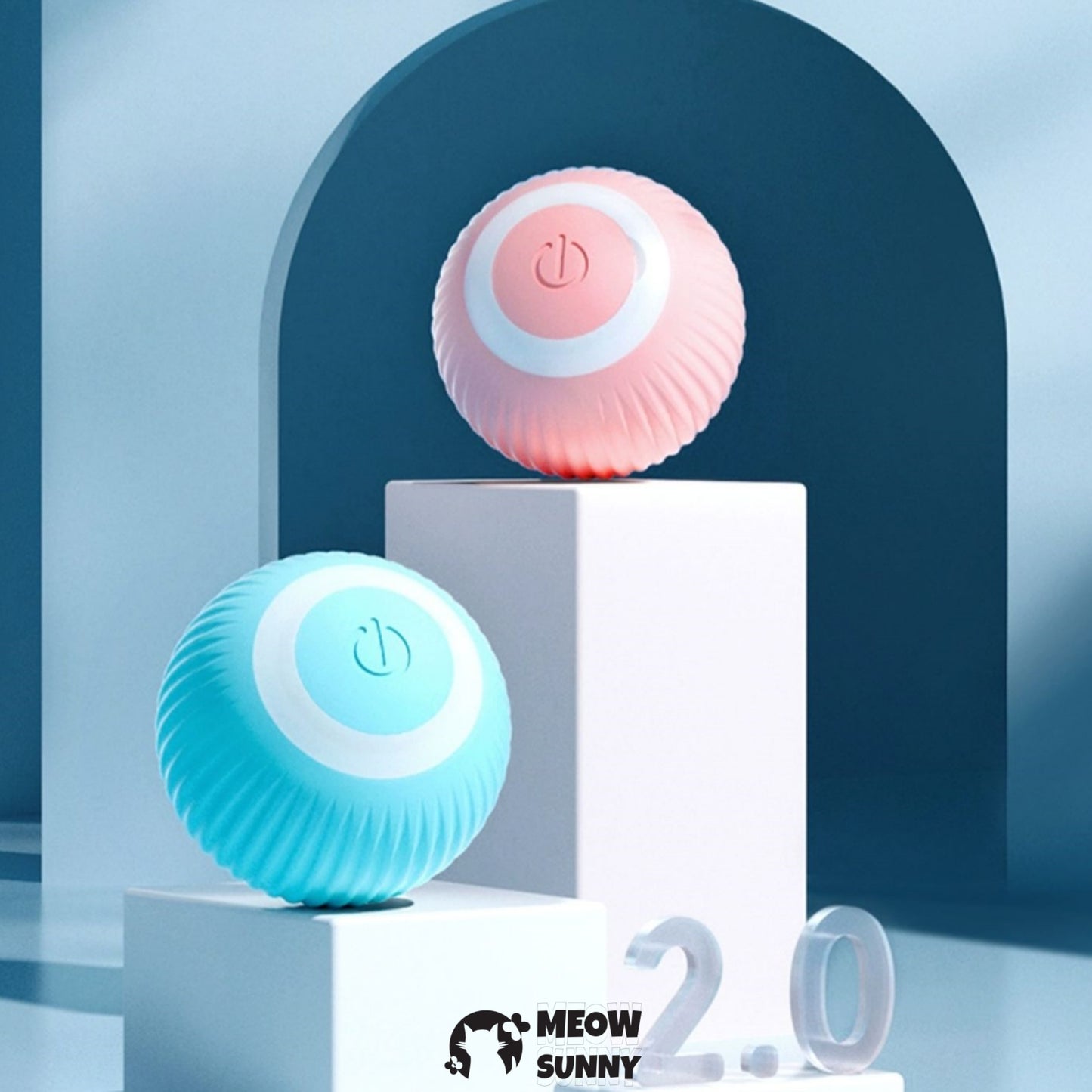Rotating Smart Ball Cat&Dog Toy
