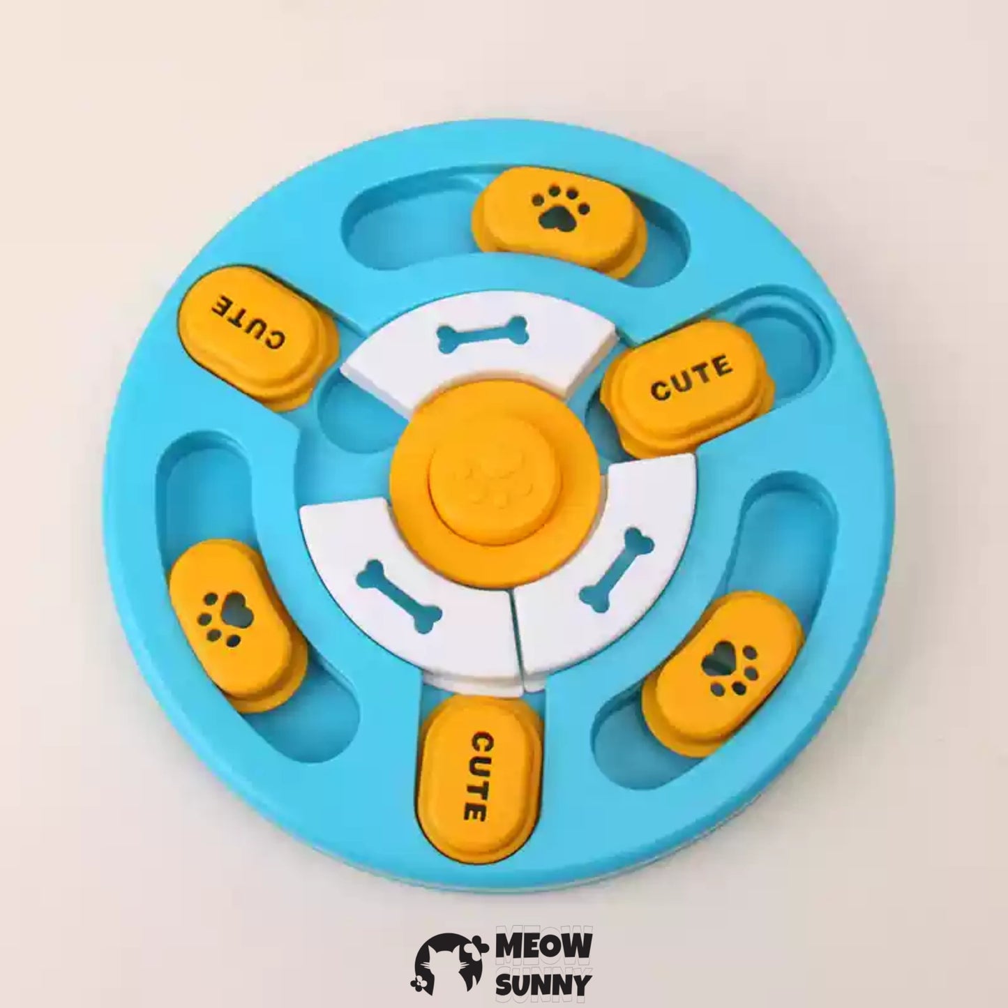 3-in-1 Interactive Puzzle Dog Toy, Level 2