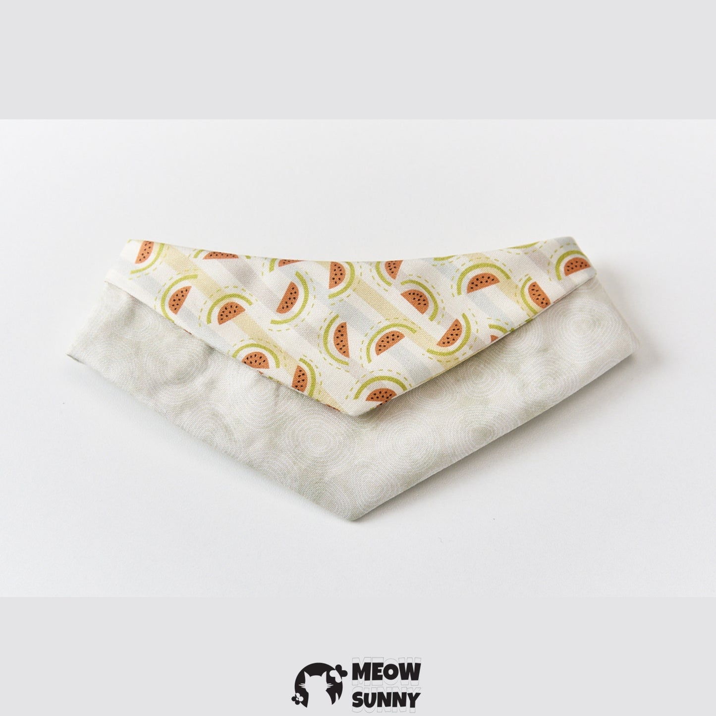 Fresh Summer Watermelon Pattern Cat & Dog Triangular Bibs