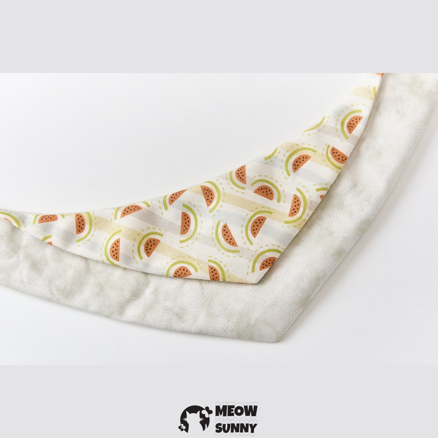Fresh Summer Watermelon Pattern Cat & Dog Triangular Bibs