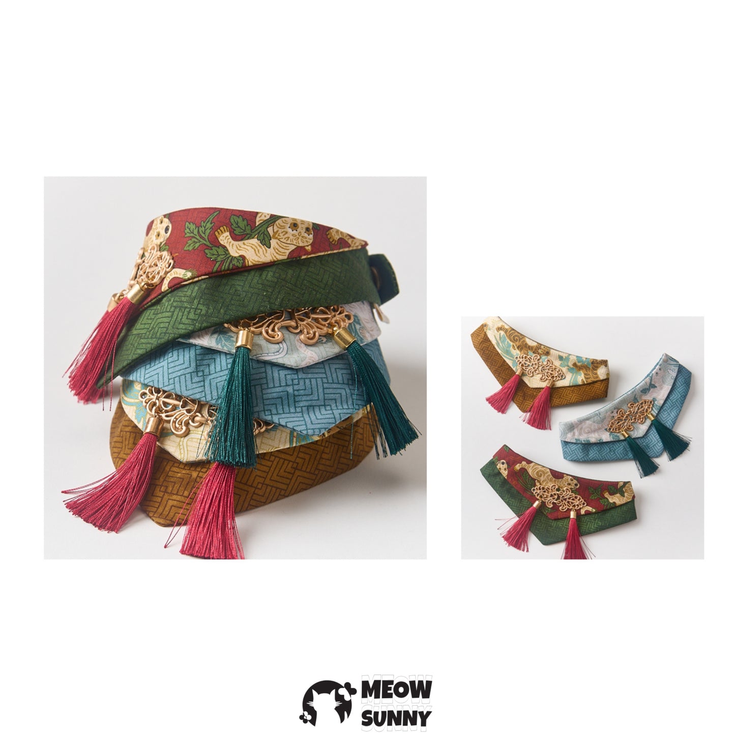 Elegant and Classical Style Pet Cat & Dog Triangle Scarf