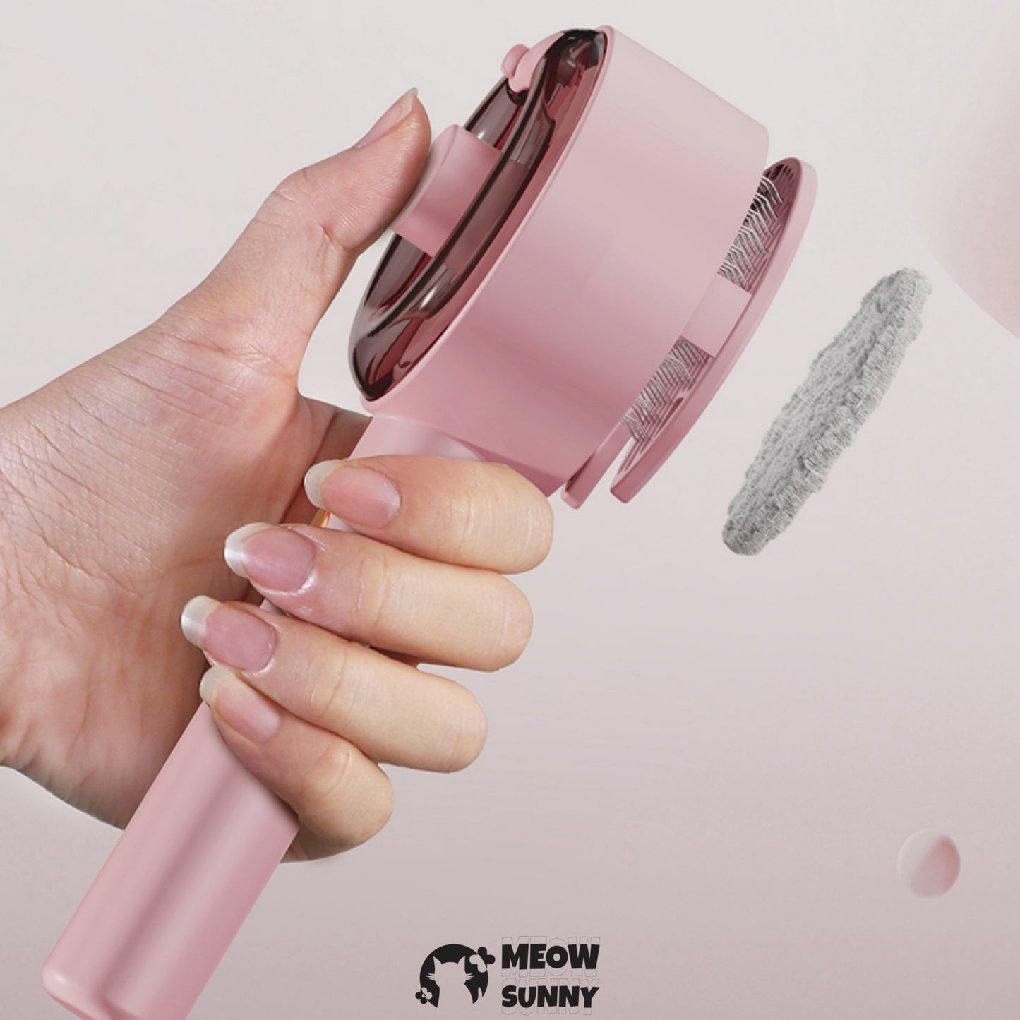 Cleaning Steamy Pet Brush,Anti-Static