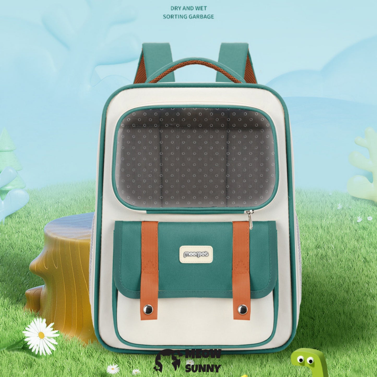 Deluxe Backpack Dog & Cat Carrier