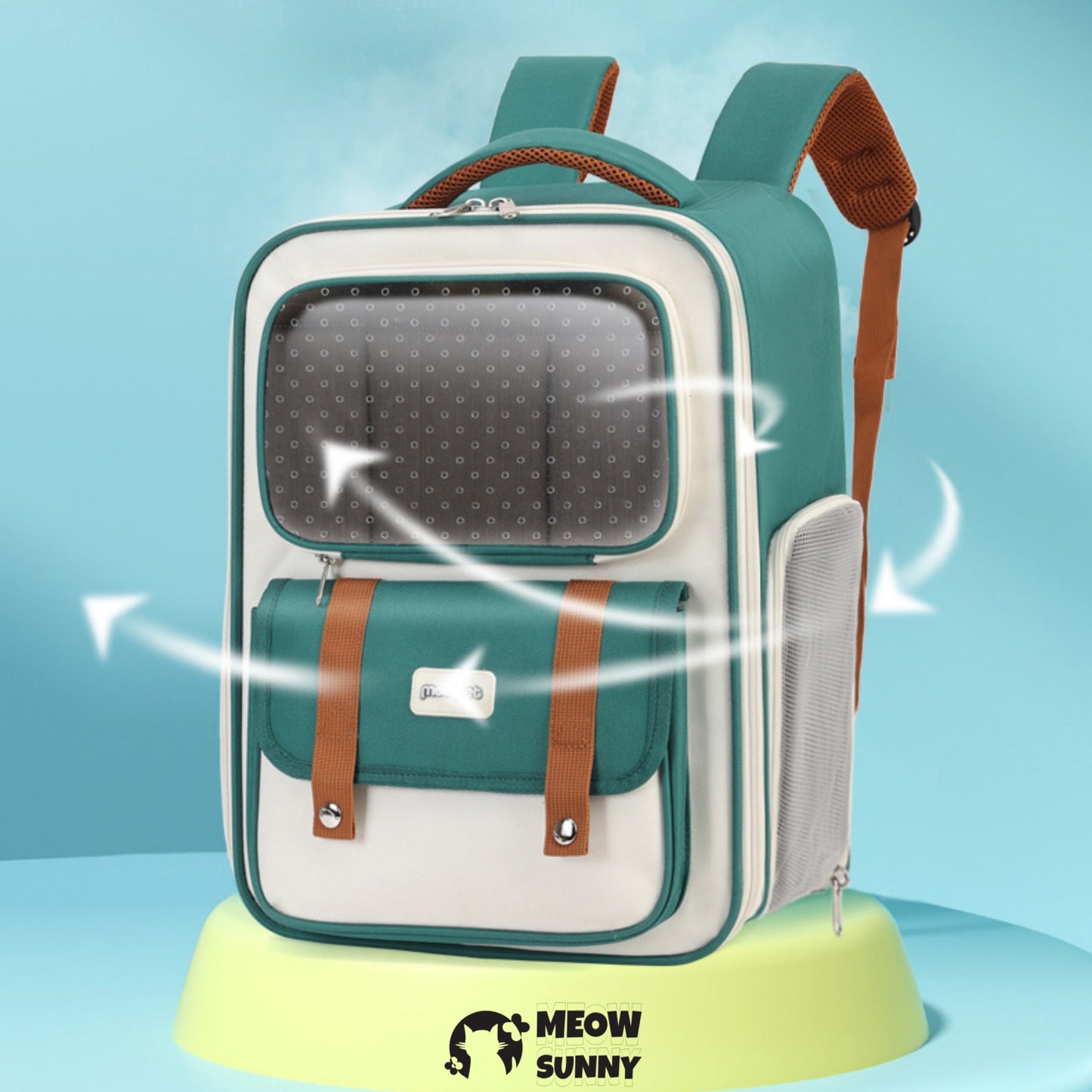 Deluxe Backpack Dog & Cat Carrier