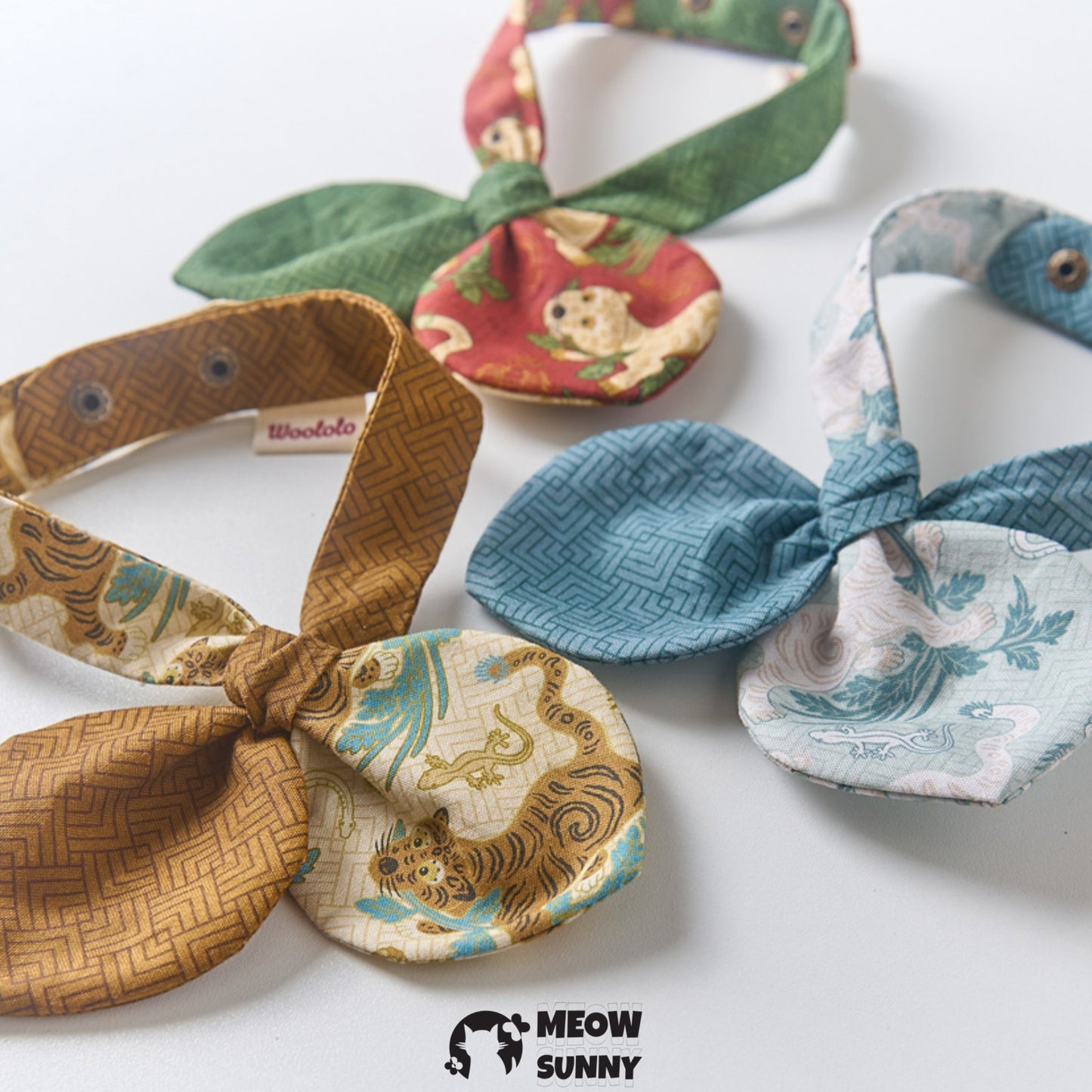 Cute Bowknot Cat & Dog Collar ,Lengthened Customization