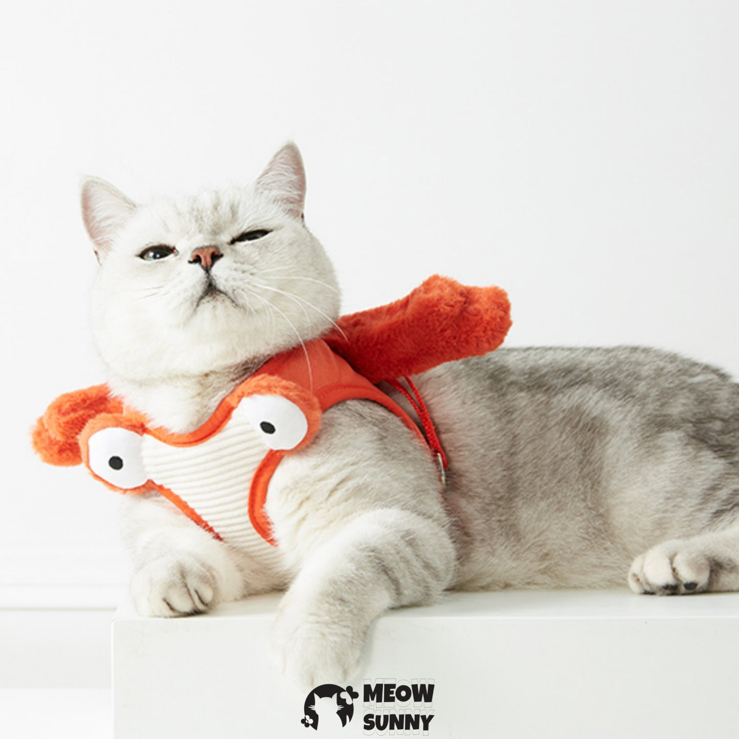 Crab shape Cat&dog Harness/Bungee Leash