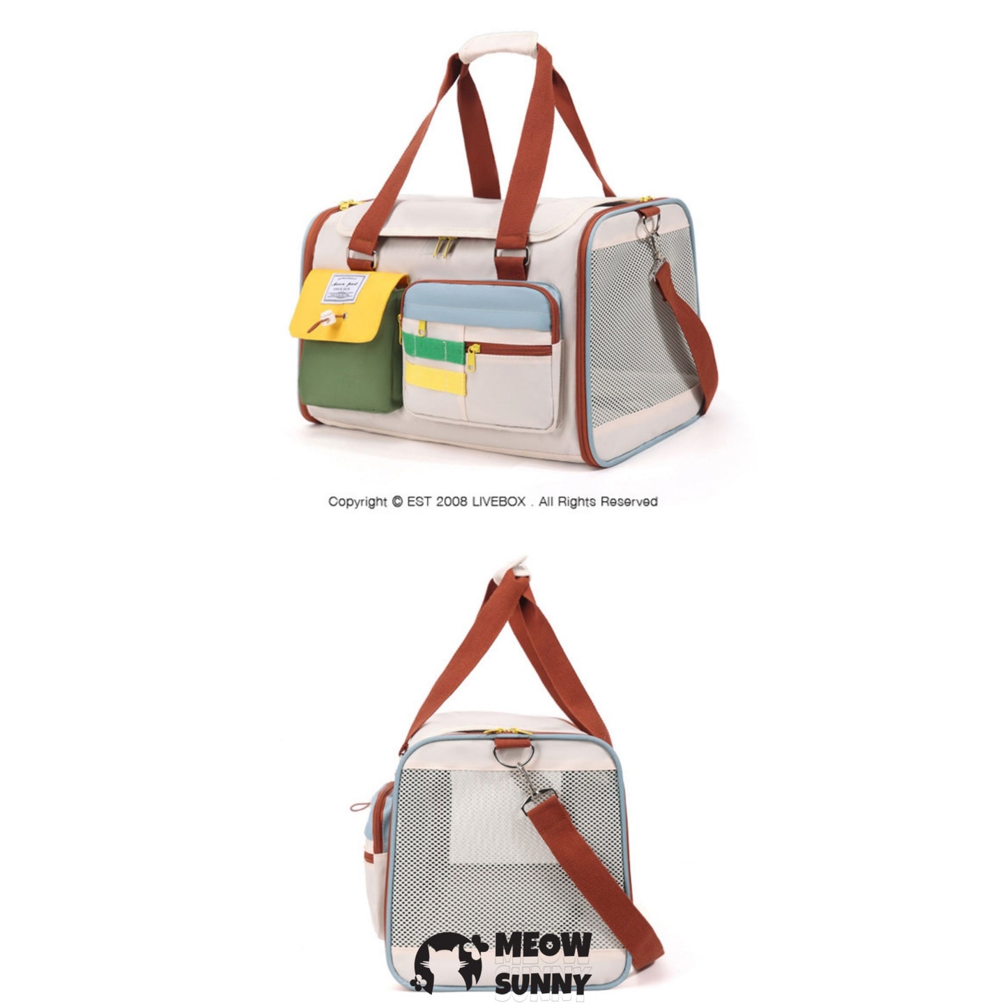 Fashion Deluxe Backpack Dog & Cat Carrier
