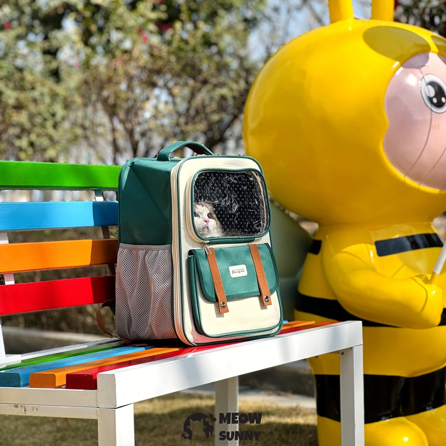 Deluxe Backpack Dog & Cat Carrier