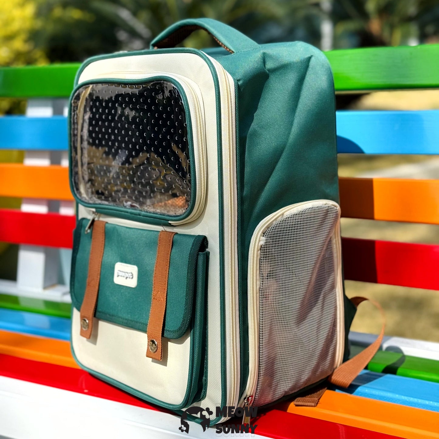 Deluxe Backpack Dog & Cat Carrier