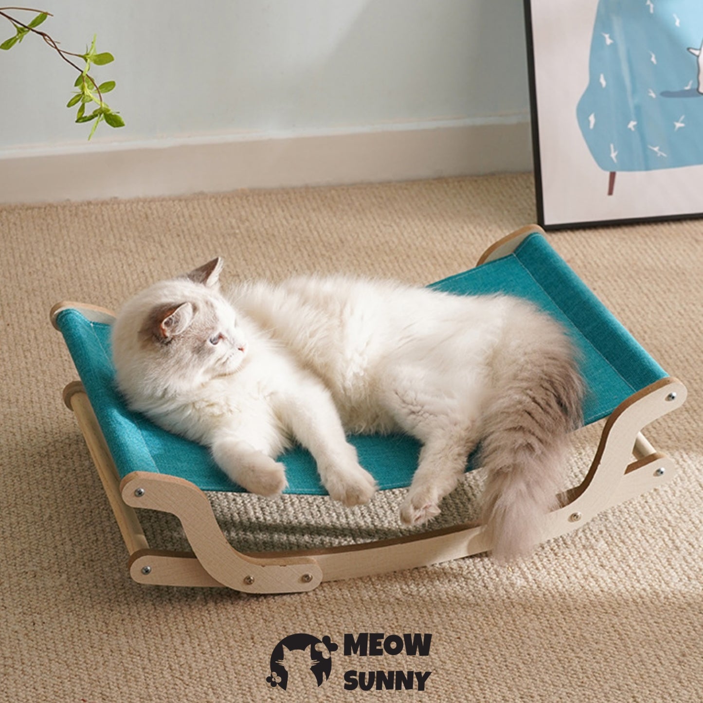 Pool cat lounge bed Cloth fabric Cool In Summer