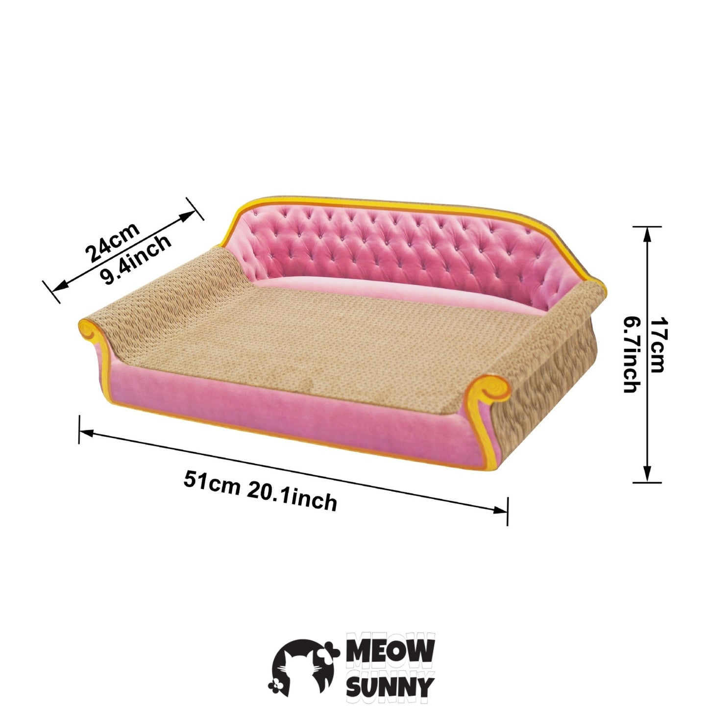 Cat Sofa Cat Scratching Board Toy Bed