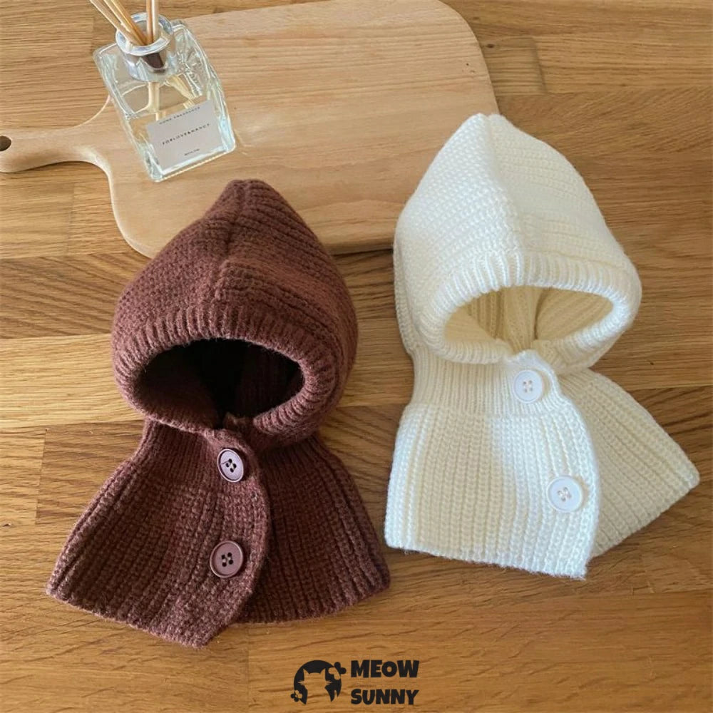 Hairless cat clothes Korean style knitted sweater belly protection kitten thick coat