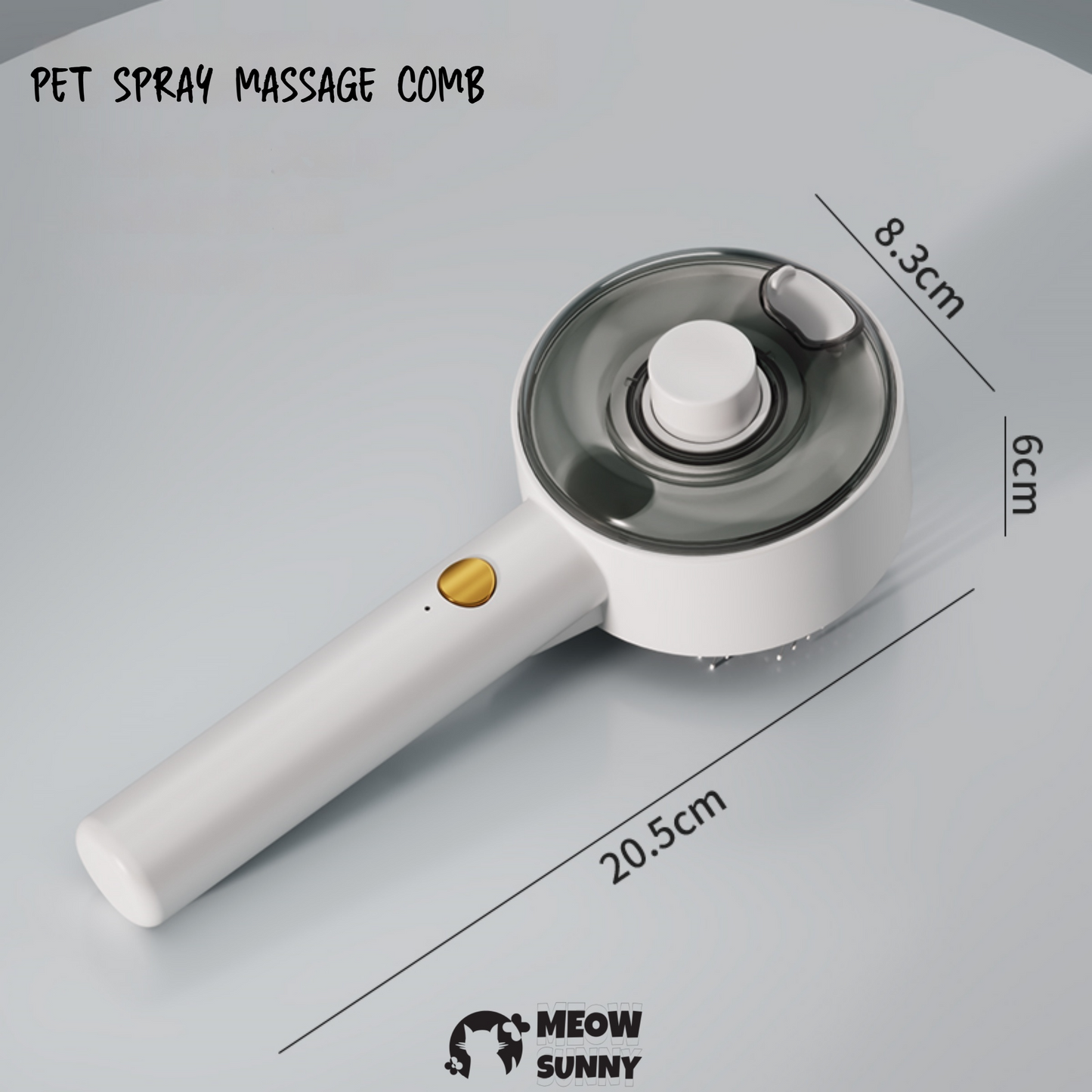 Cleaning Steamy Pet Brush,Anti-Static