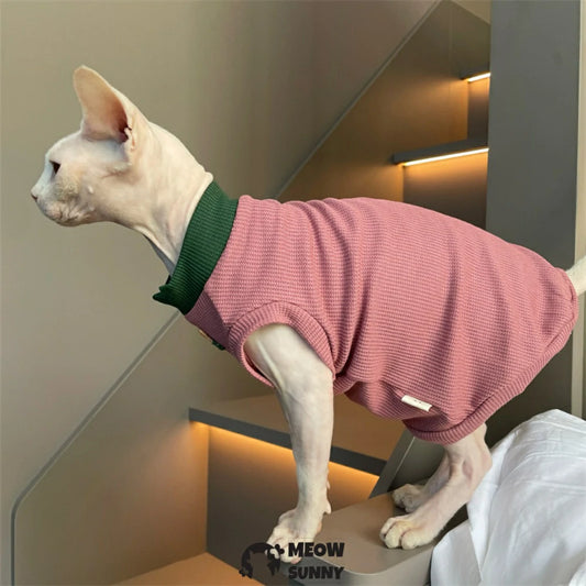 Breathable Summer Stretchable Pet Shirt for Cats