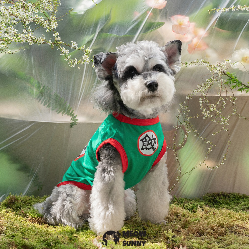 Cartoon pattern summer thin dog comfortable fashion T-shirt
