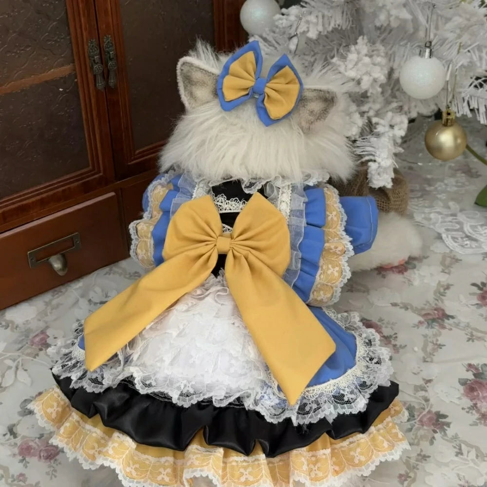 Cat Princess Dresses Cat Lolita Lace Bow Clothes