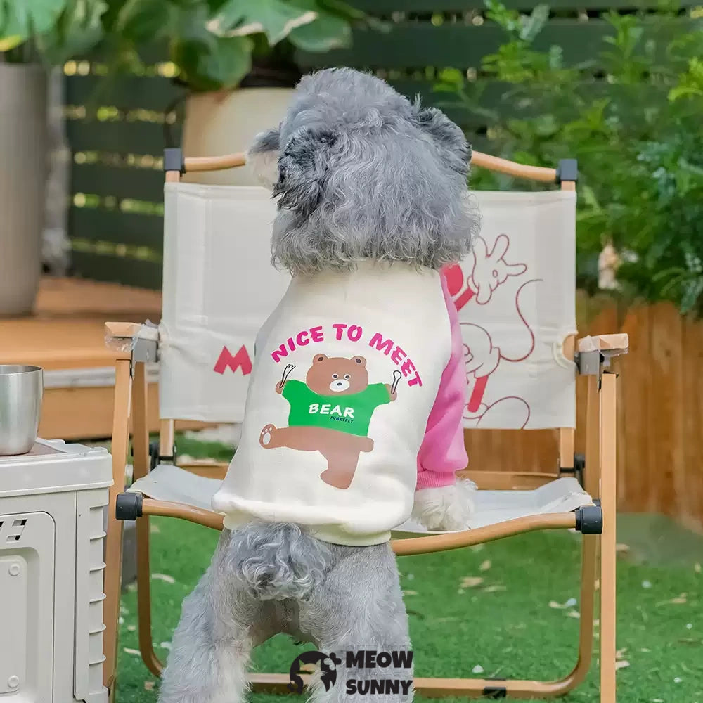 Colorful patchwork summer thin dog comfortable fashion T-shirt