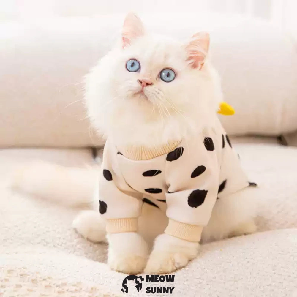 Cow Print Dog Pajamas – Lightweight, Cozy Four-Legged Outfit