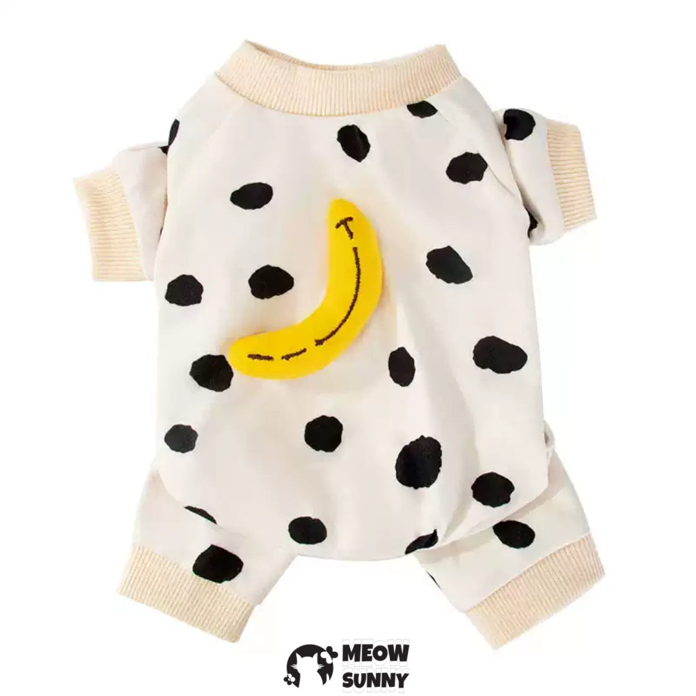 Cow Print Dog Pajamas – Lightweight, Cozy Four-Legged Outfit