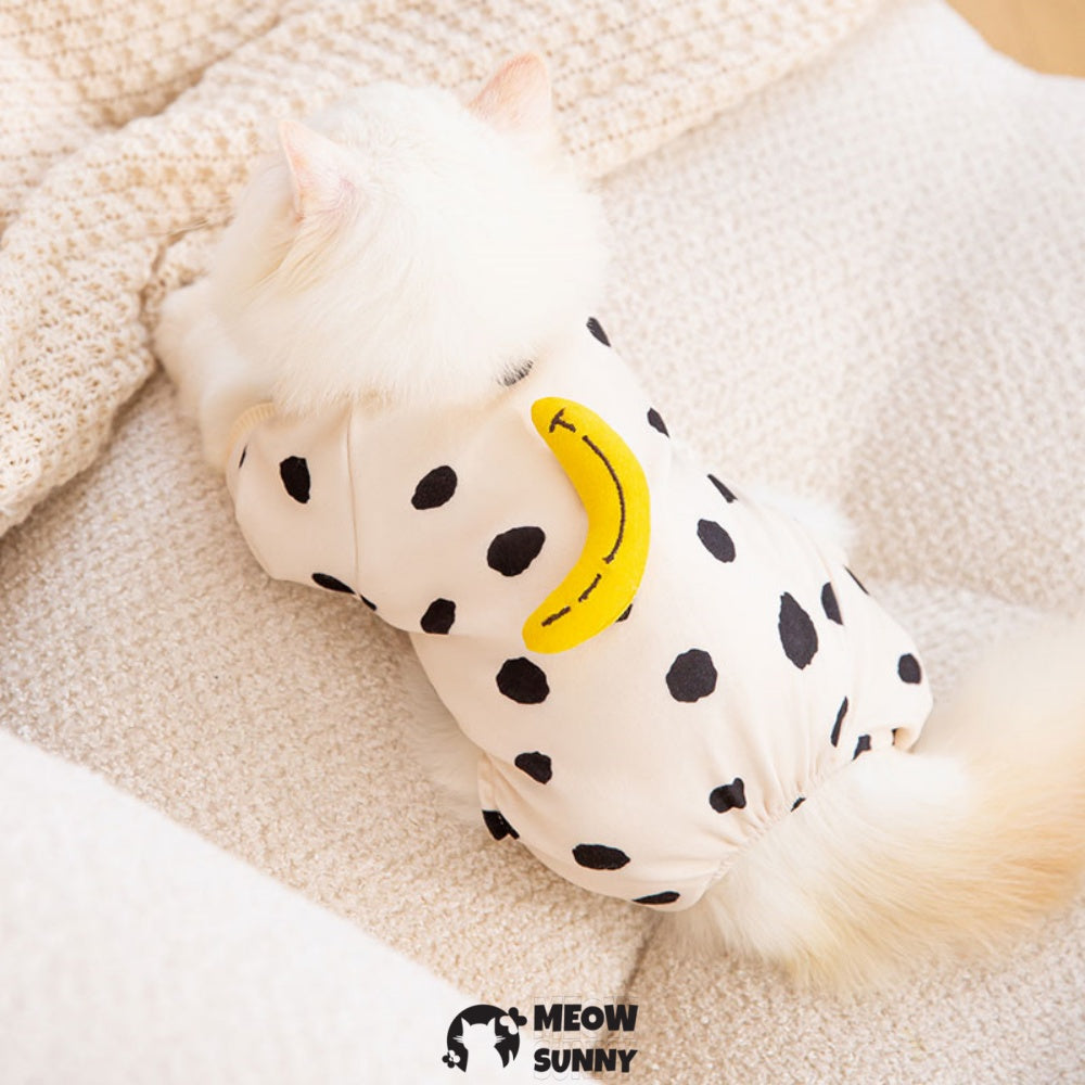 Cow Print Dog Pajamas – Lightweight, Cozy Four-Legged Outfit