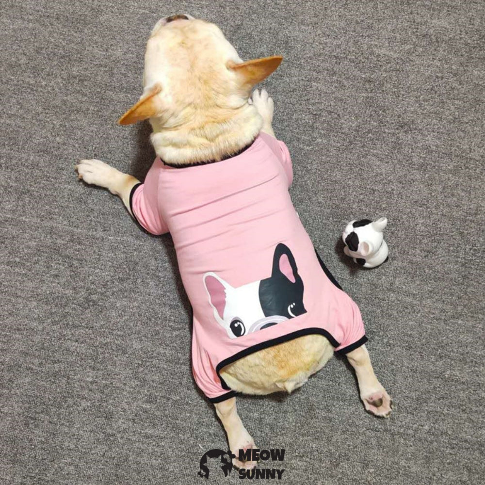 Cozy Pet Jammies Breathable Colorful Jumpsuit for Small Dogs