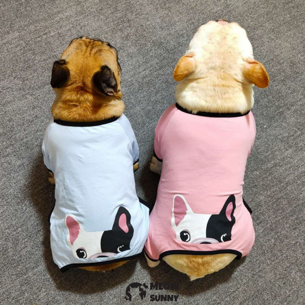 Cozy Pet Jammies Breathable Colorful Jumpsuit for Small Dogs