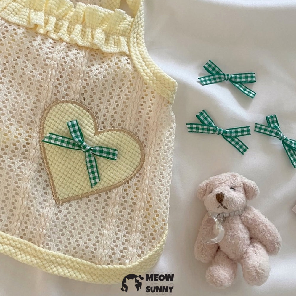 Cozy Pet Jammies Breathable Solid Color Jumpsuit for Small Dogs