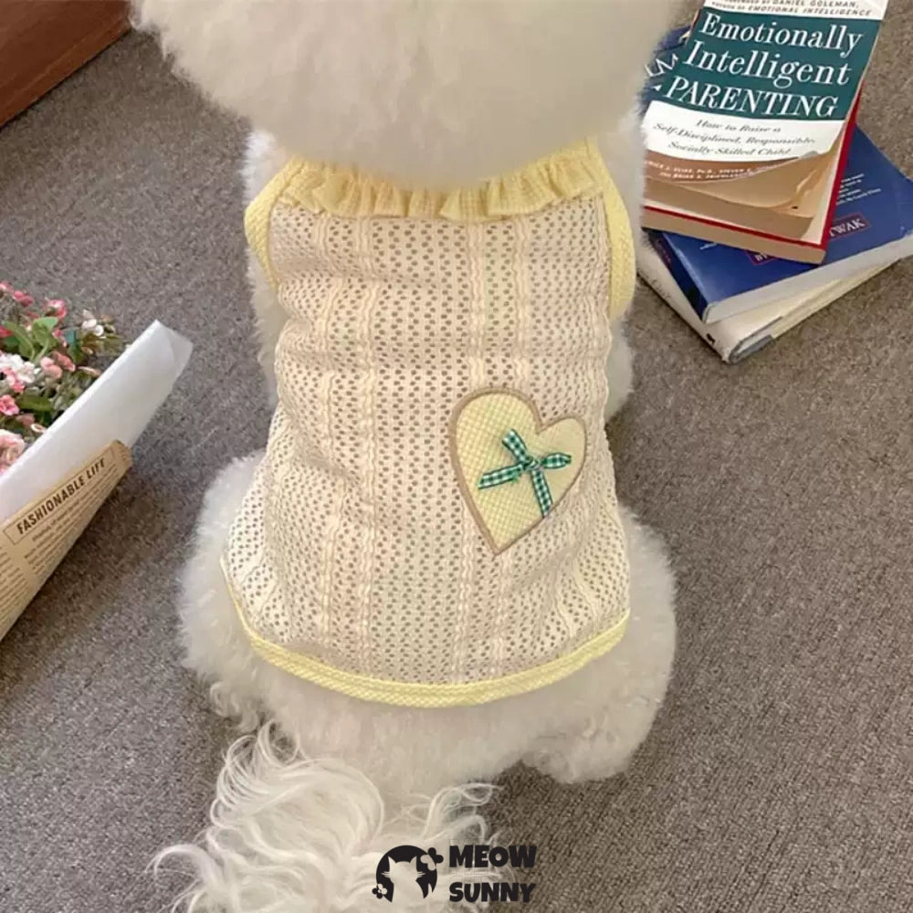 Cozy Pet Jammies Breathable Solid Color Jumpsuit for Small Dogs