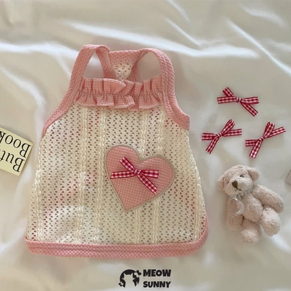 Cozy Pet Jammies Breathable Solid Color Jumpsuit for Small Dogs
