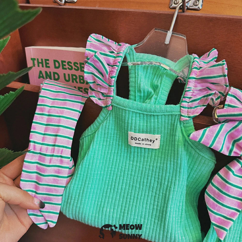 Dog Dress Plaid with Bowknot Cute Dress for Small Dog