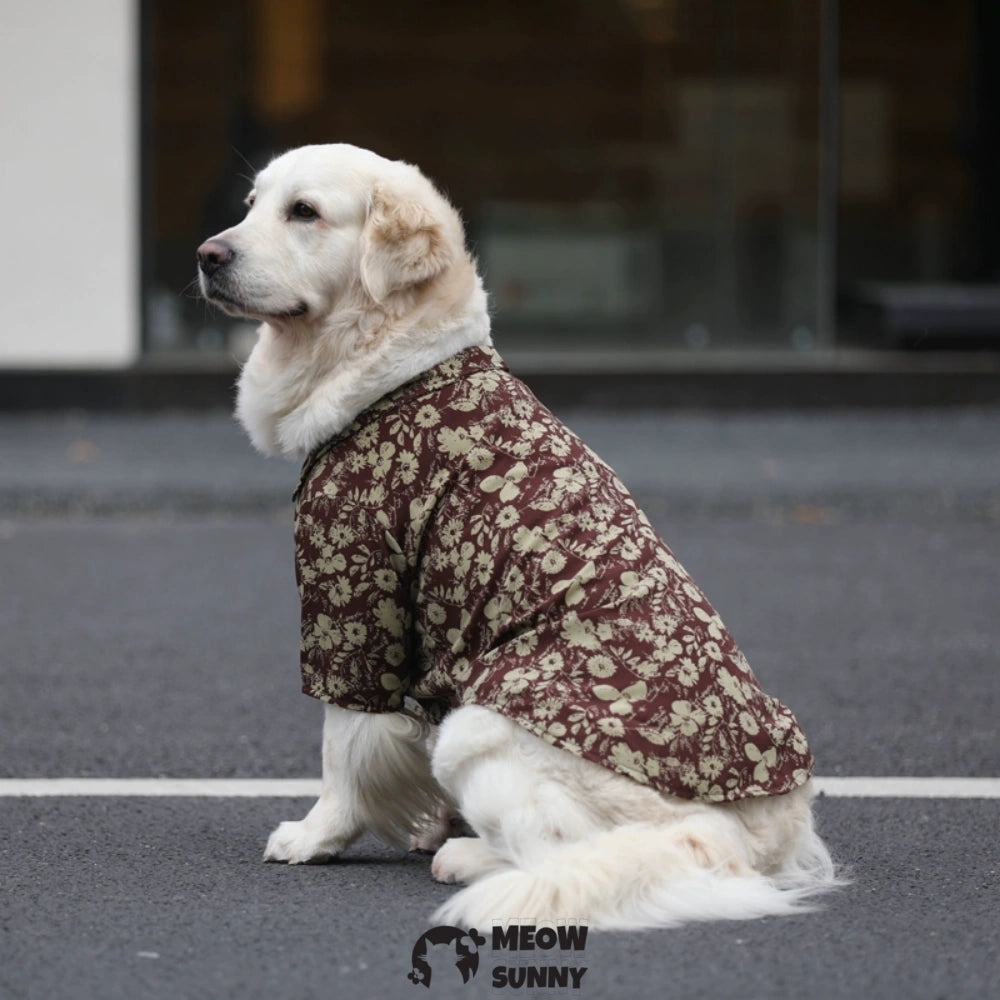 Dog Hawaiian Shirt - Dog Summer Clothes, Breathable Polo T-Shirts