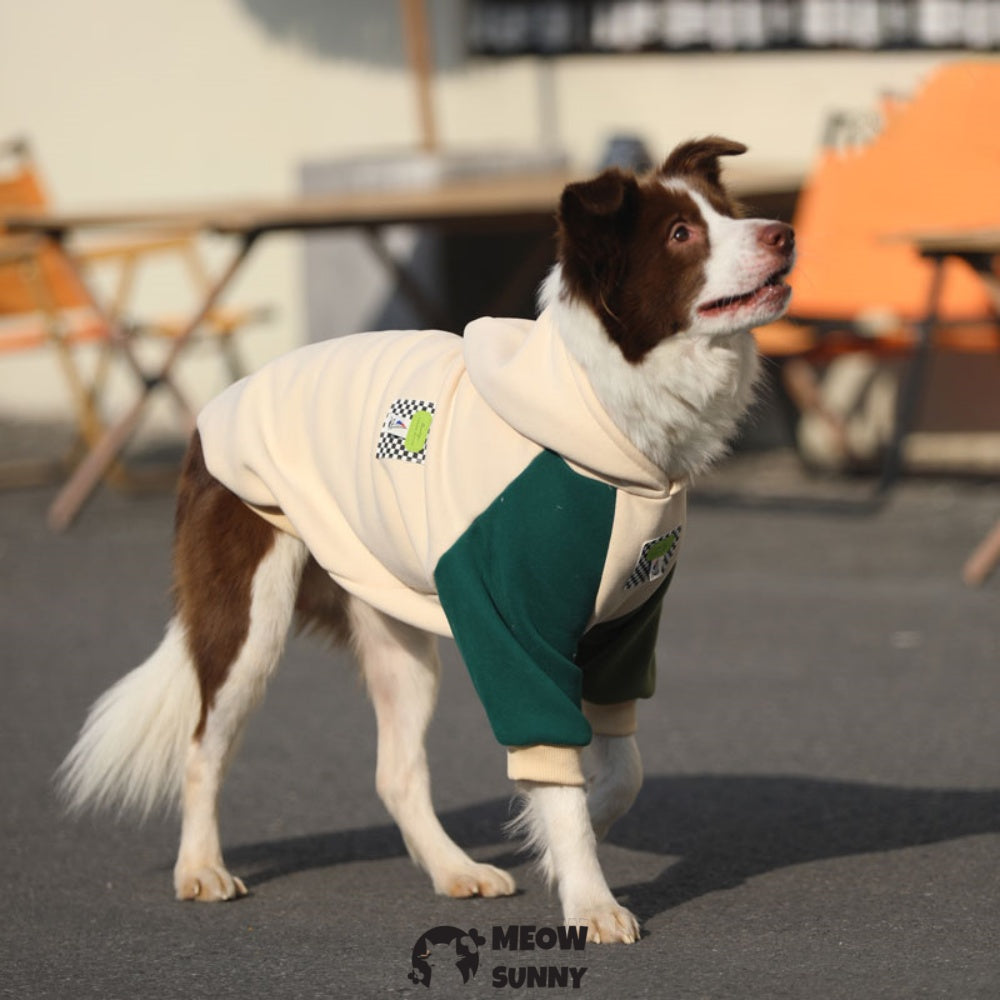 Dog Hoodie Security Dog Sweater Sweatshirt Hooded 2-110lbs