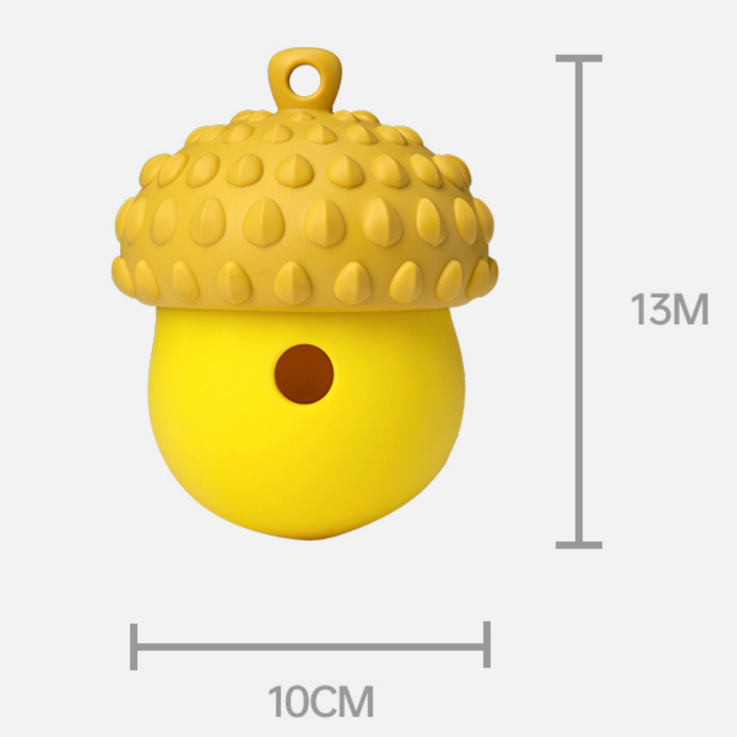 Dog Puzzle Toys Rubber Chew Toys(cute pine cones)