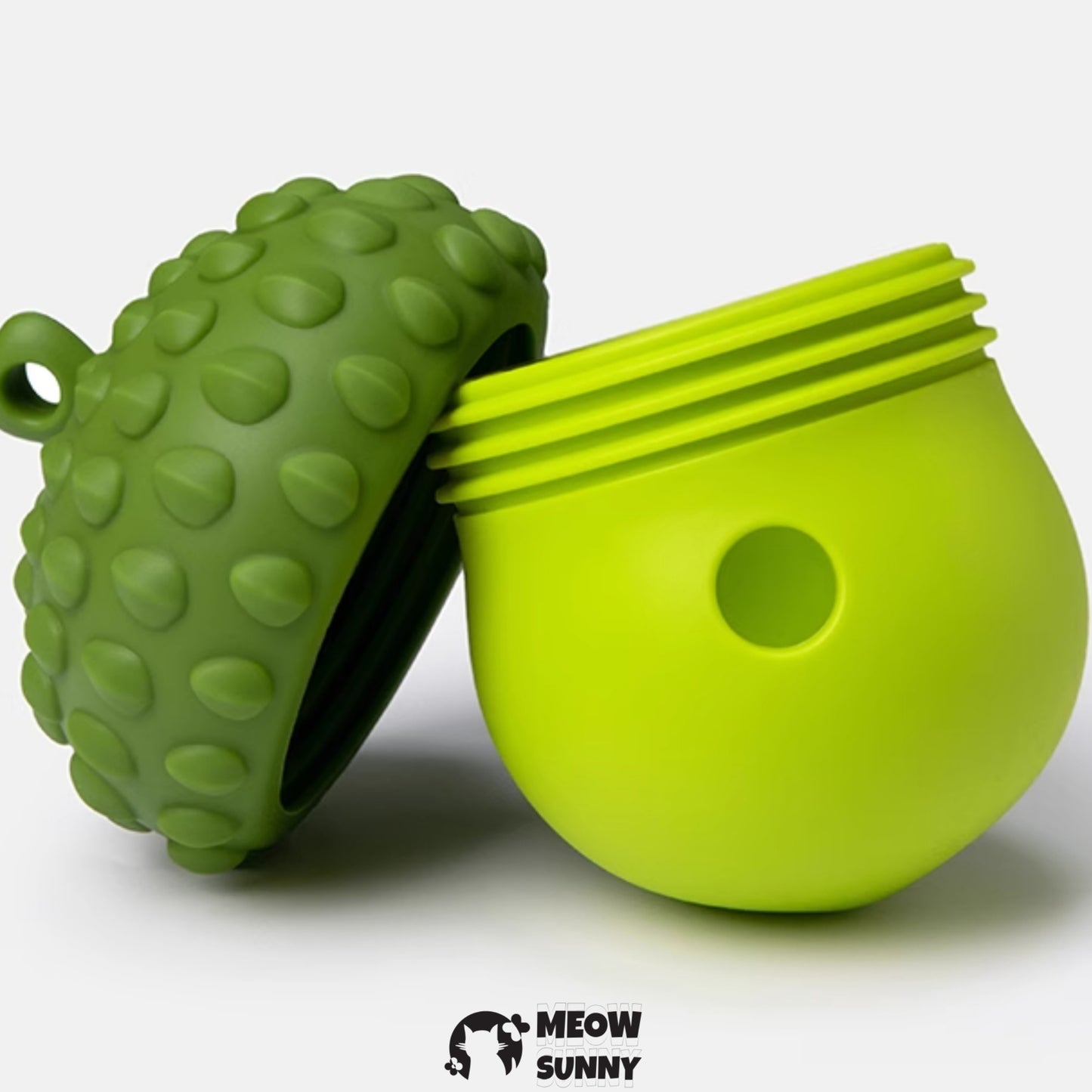 Dog Puzzle Toys Rubber Chew Toys(cute pine cones)
