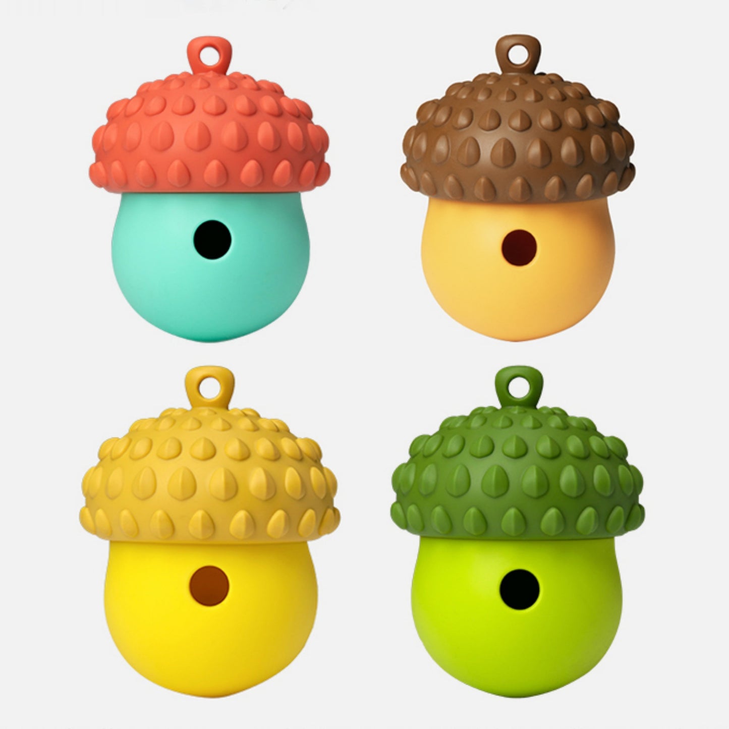 Dog Puzzle Toys Rubber Chew Toys(cute pine cones)