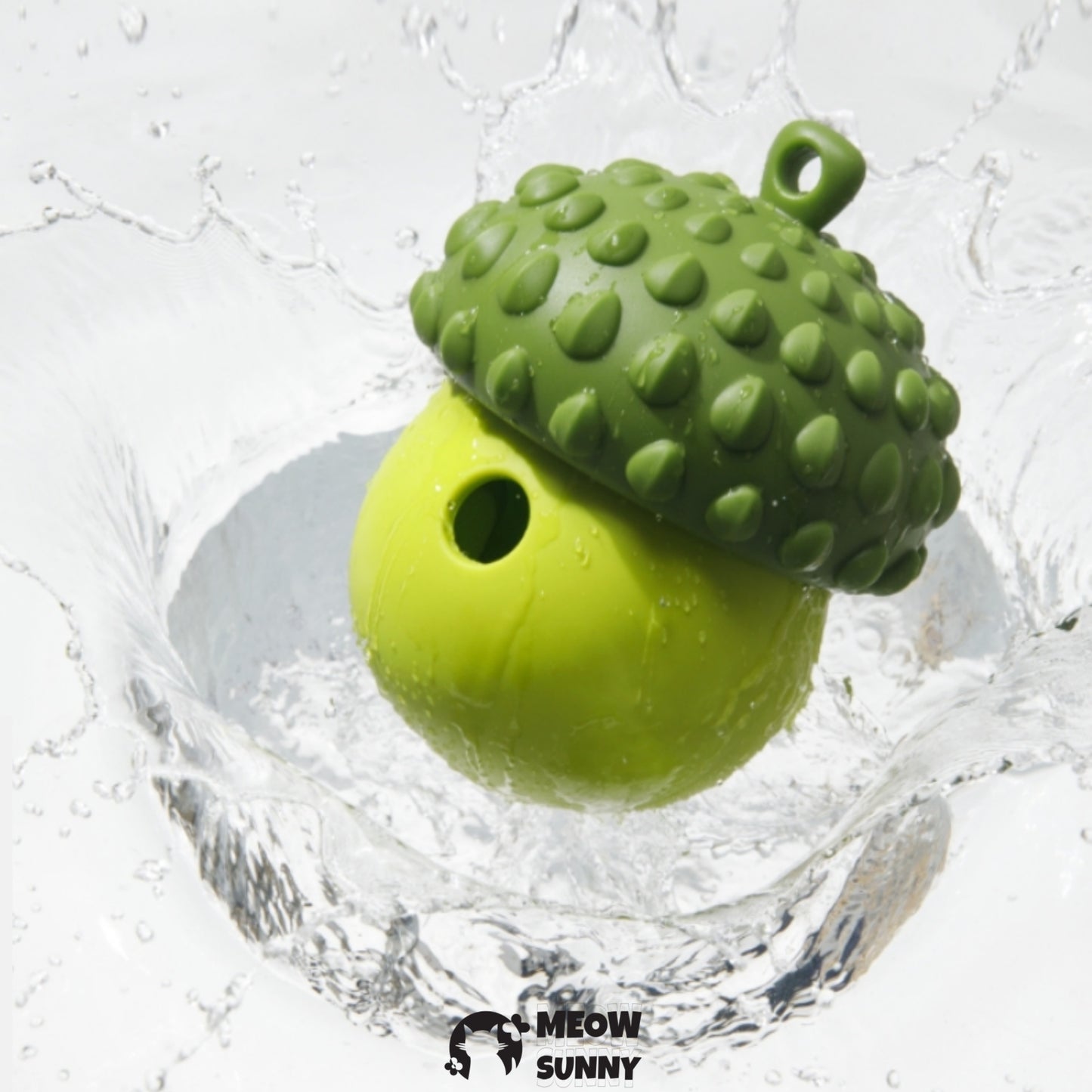 Dog Puzzle Toys Rubber Chew Toys(cute pine cones)