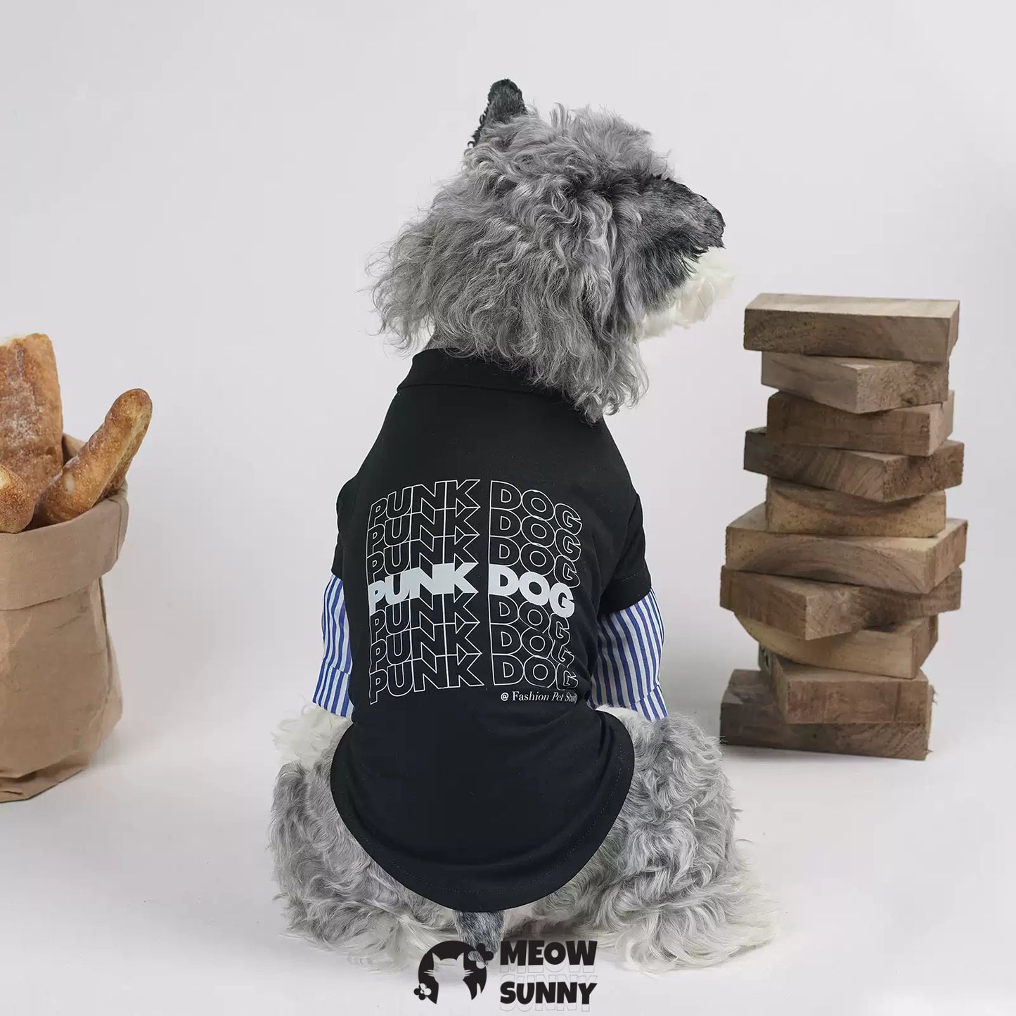 Dog Soft Breathable Cotton Popular Black Shirt