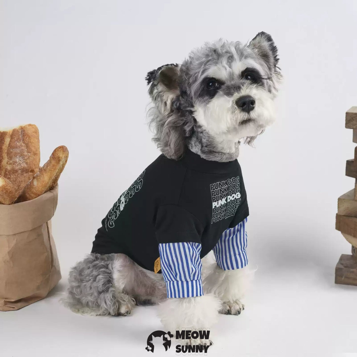 Dog Soft Breathable Cotton Popular Black Shirt