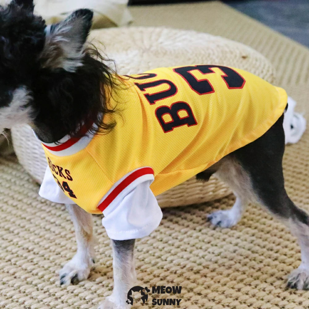 Dog clothes Summer thin breathable air jersey Sun protection clothes