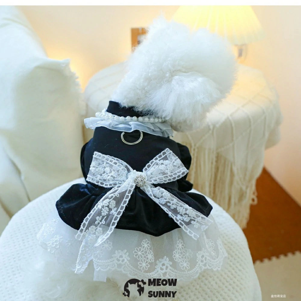 Dress Skirt Pet Dog Clothes Wedding Wedding Dress Princess Dress