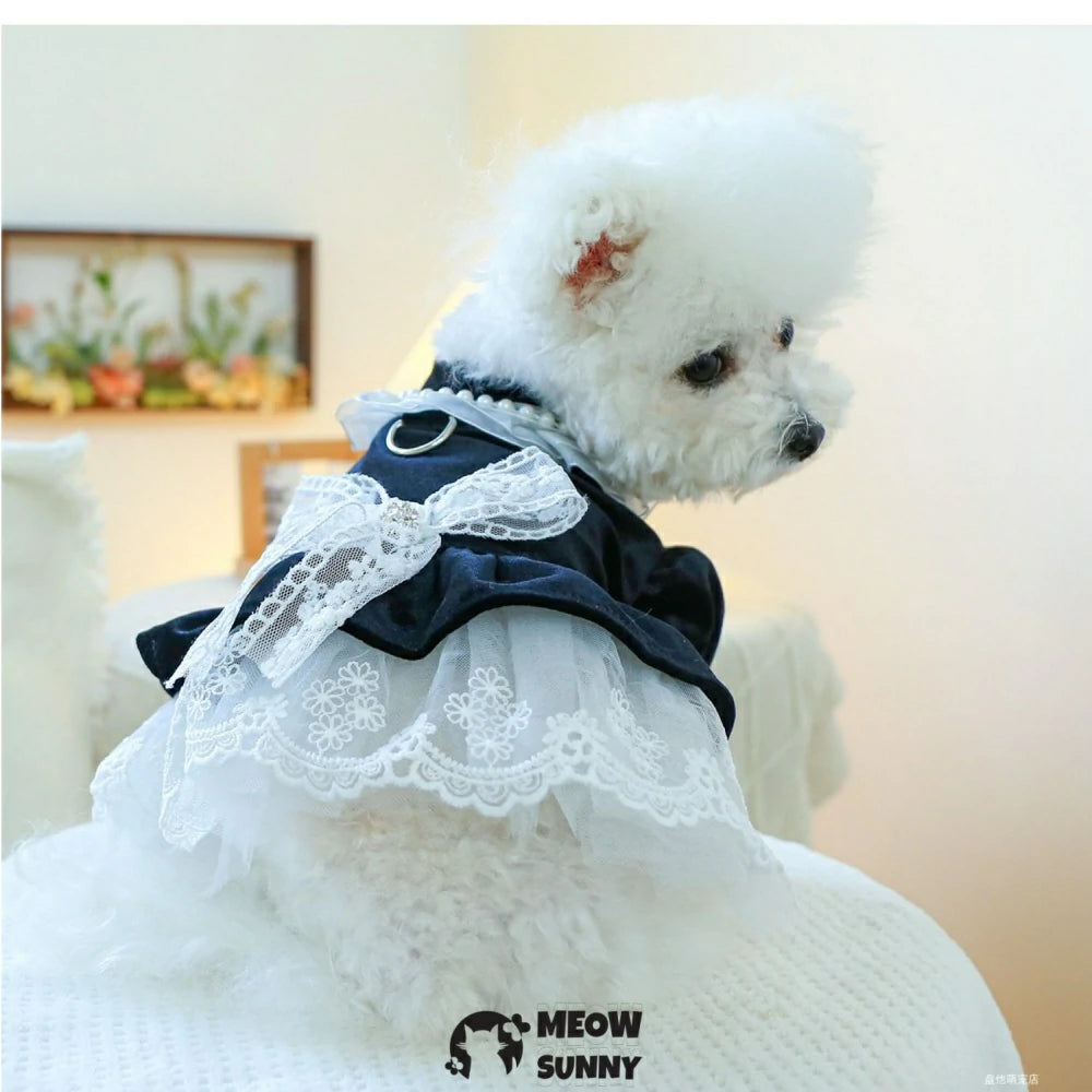 Dress Skirt Pet Dog Clothes Wedding Wedding Dress Princess Dress