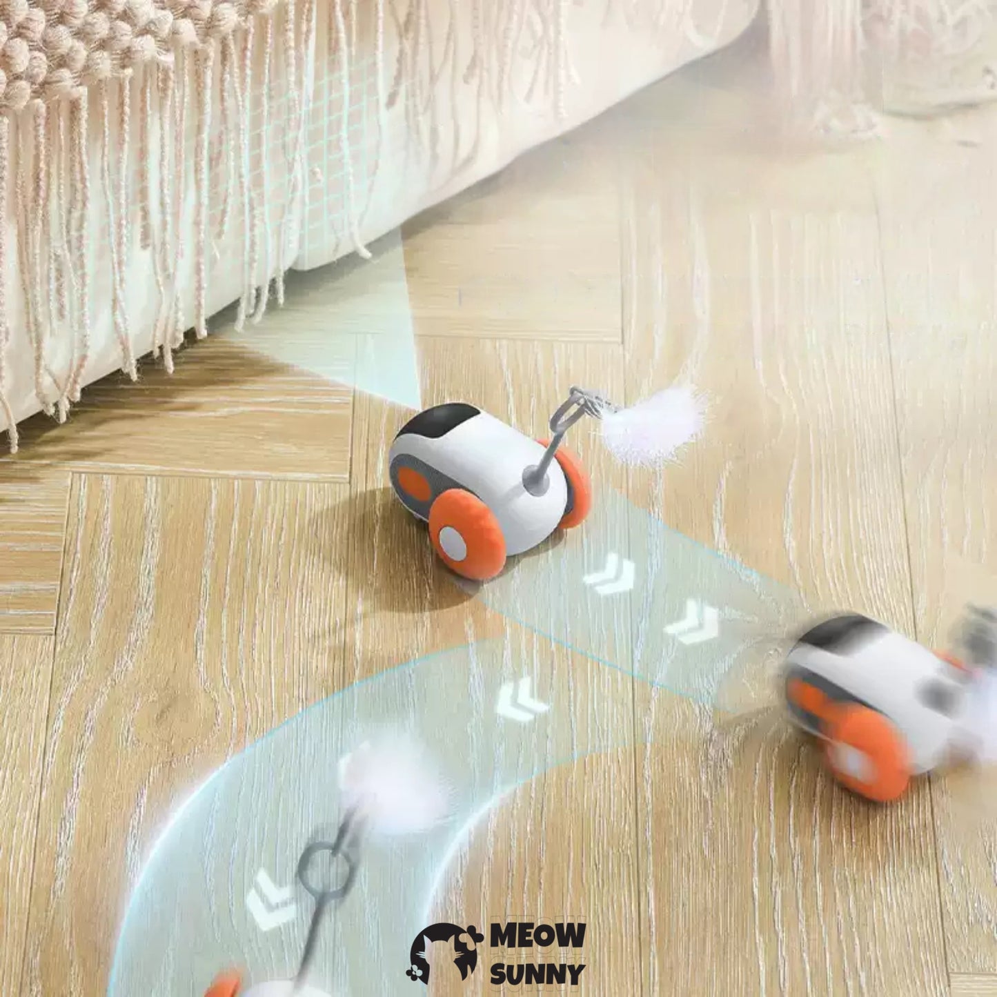 Smart remote control mini car cat toy