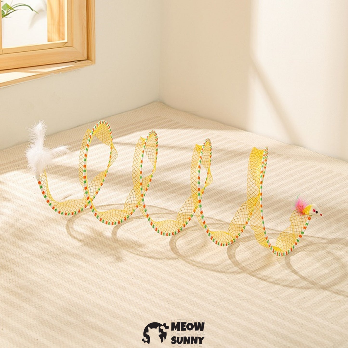 Folding Cat Tunnel Pet Toys