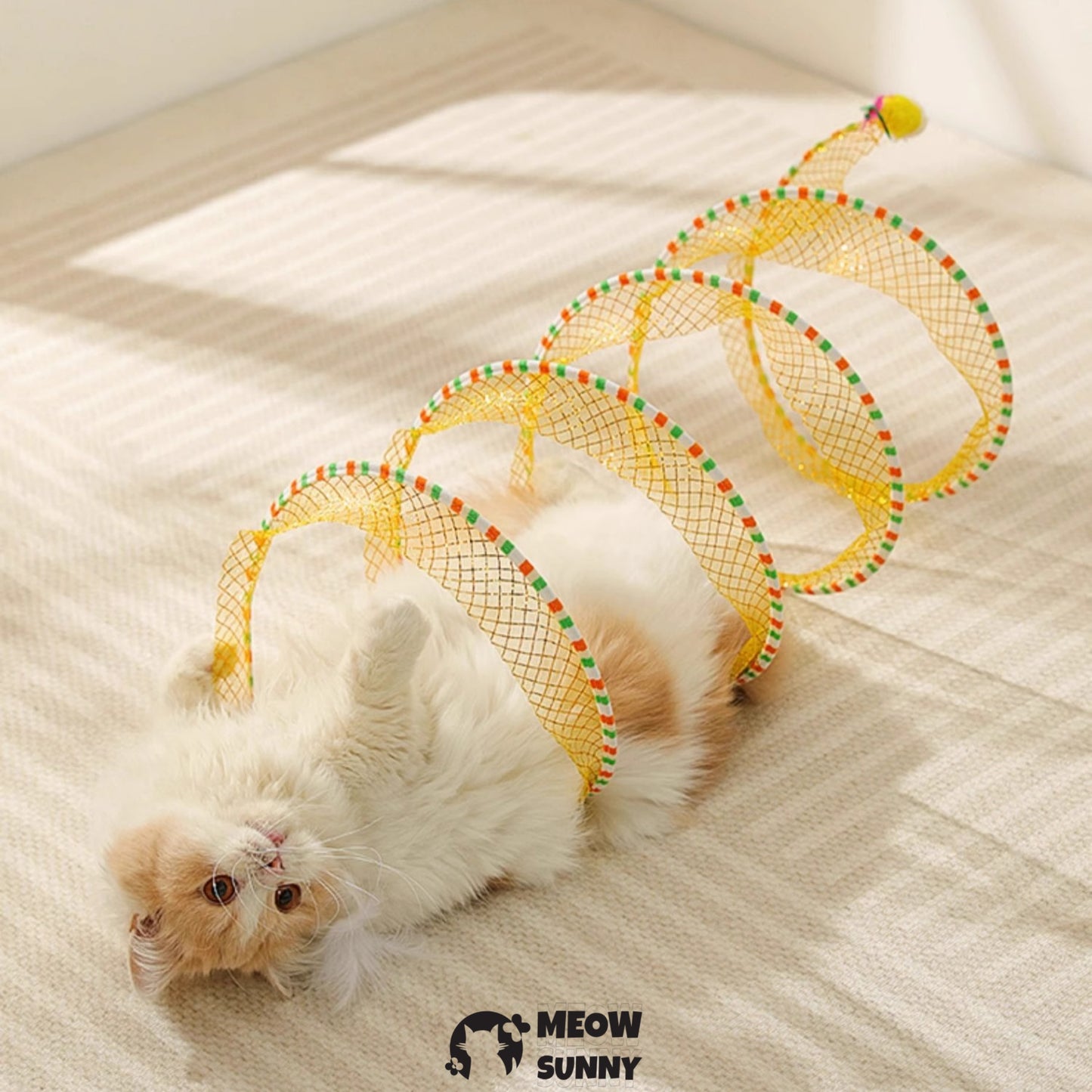 Folding Cat Tunnel Pet Toys