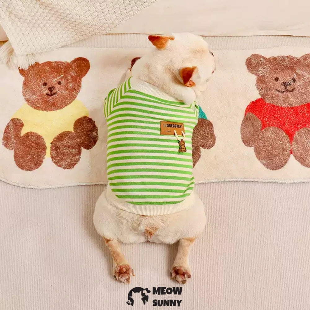 French bulldog clothes Shiba Inu Pug Bulldog spring and autumn clothes