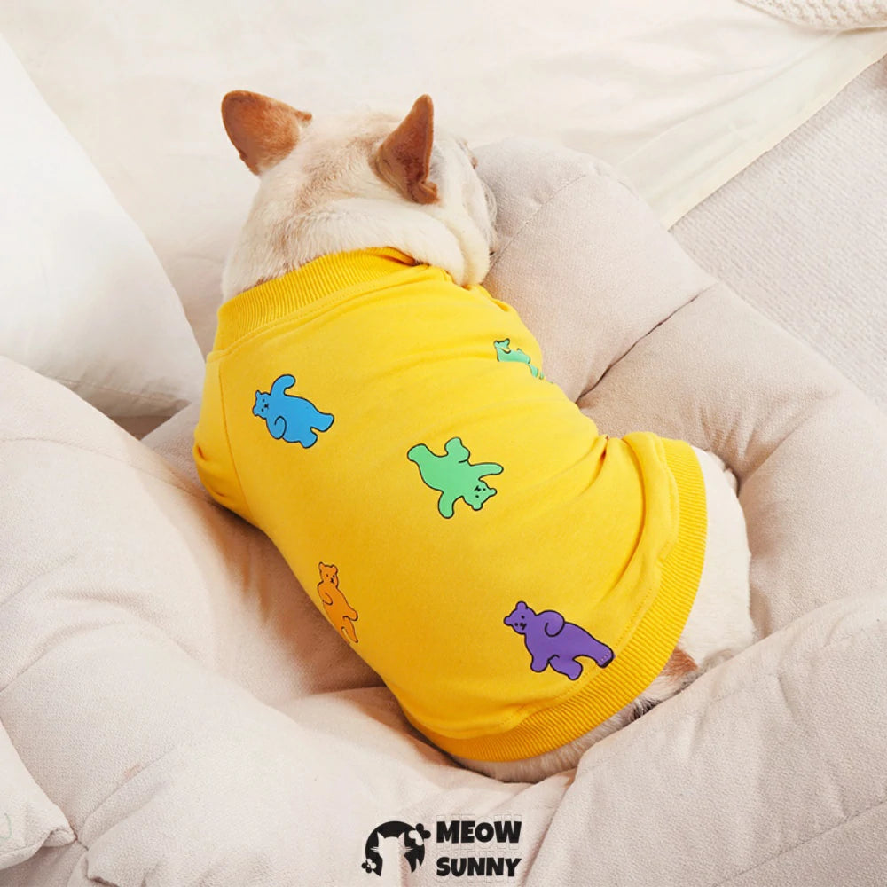 French bulldog clothes small dog clothes spring and autumn