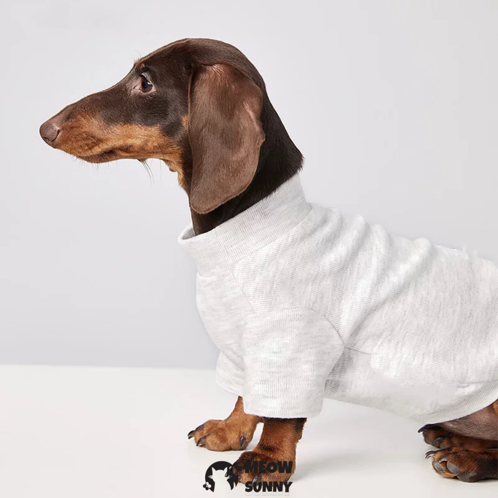 Friendly Dog T-Shirts for Small Dogs, Plain Pink Dog Tee for Spring Summer