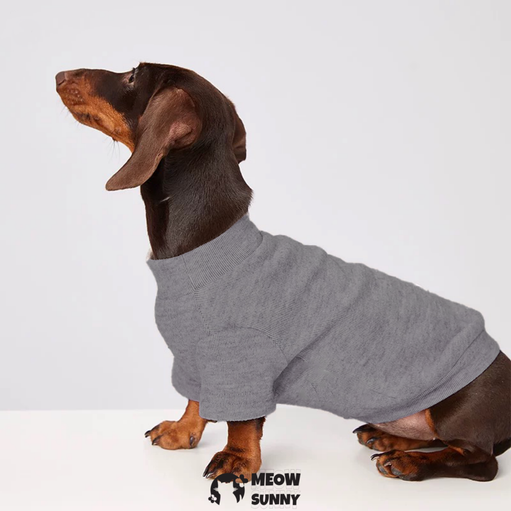 Friendly Dog T-Shirts for Small Dogs, Plain Pink Dog Tee for Spring Summer