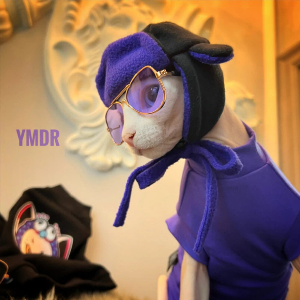 Hairless cat Devon summer pure cotton elastic thin vest air conditioning clothing