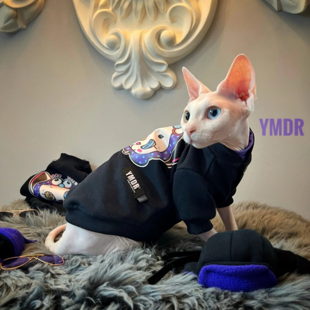 Hairless cat Devon summer pure cotton elastic thin vest air conditioning clothing